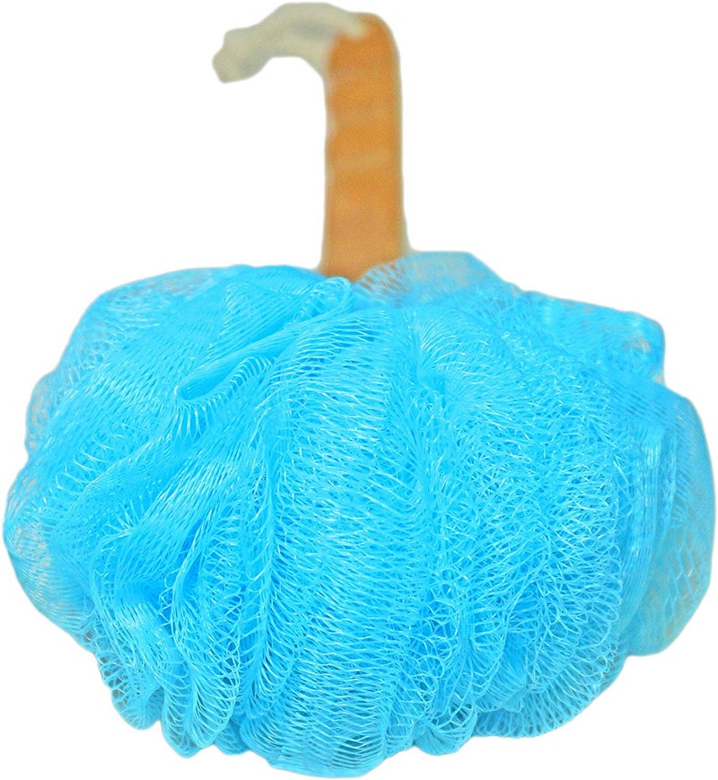 JINS-Hung 2-Pack Shower Loofah Body & Back Scrubber - Exfoliating Loofah luffa loofa Bath Brush On a Stick - with Long Wooden Handle Back Brush for Men & Women - Easy Reach Body Wash & Lotion Applicator - Image 5